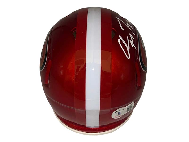 Christian McCaffrey Autographed San Francisco 49ers Flash Speed