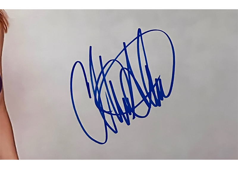 Christina Applegate Signed Married With Children 11x14 Photo JSA