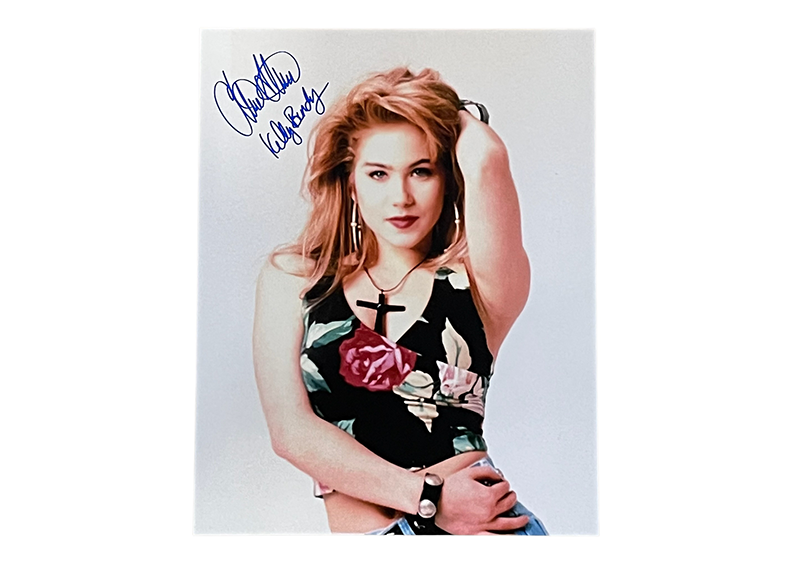 Christina Applegate Signed Married With Children 11x14 Photo JSA Kelly Bundy Inscription