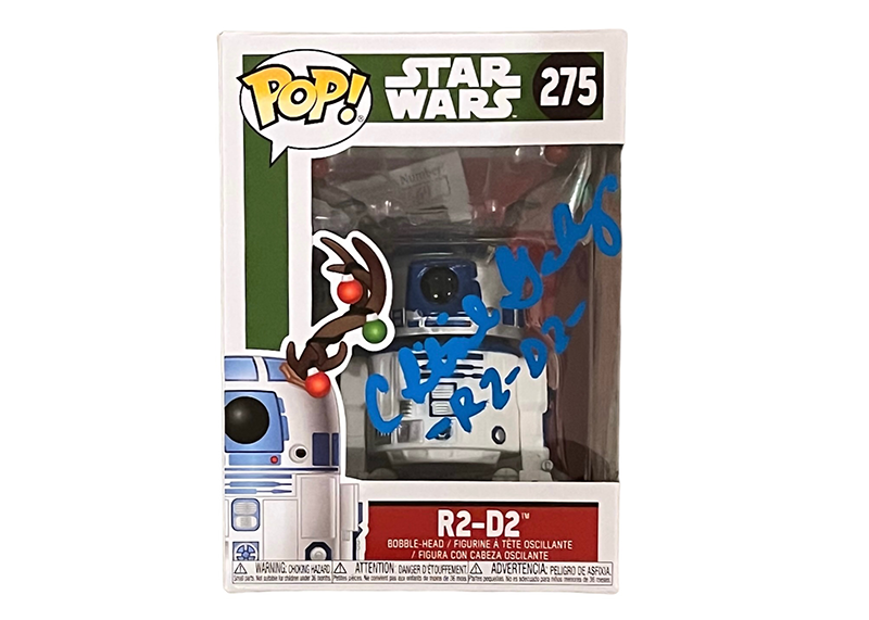 Christine Galey Signed R2-D2 Star Wars Funko Pop JSA