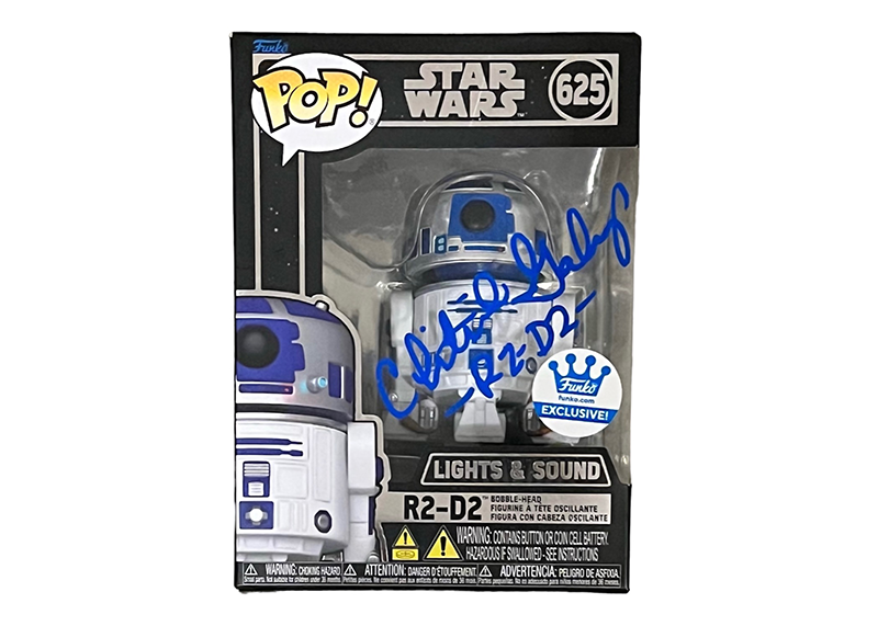 Christine Galey Signed R2-D2 Star Wars Funko Pop JSA