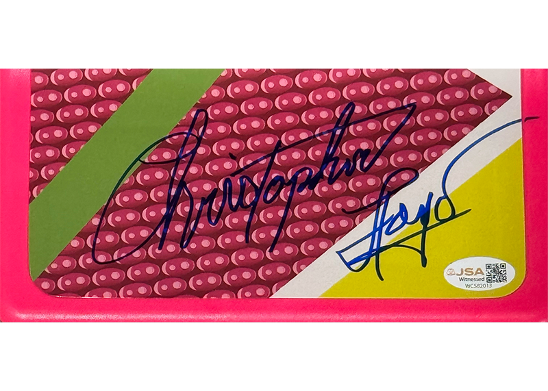 Christopher Lloyd Signed Back to the Future Hoverboard JSA