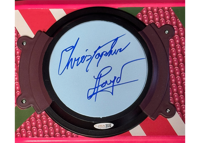 Christopher Lloyd Signed Back to the Future Hoverboard JSA