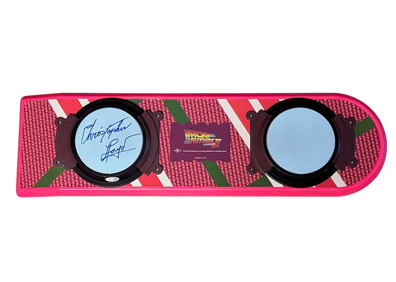Christopher Lloyd Signed Back to the Future Hoverboard JSA