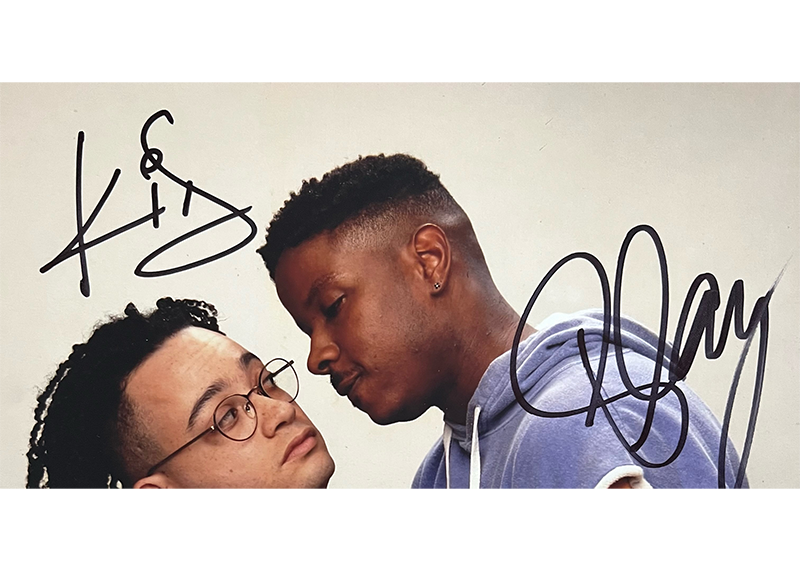 Christopher Reid (“Kid”) & Christopher Martin (“Play”) Signed 8x10 Photo JSA