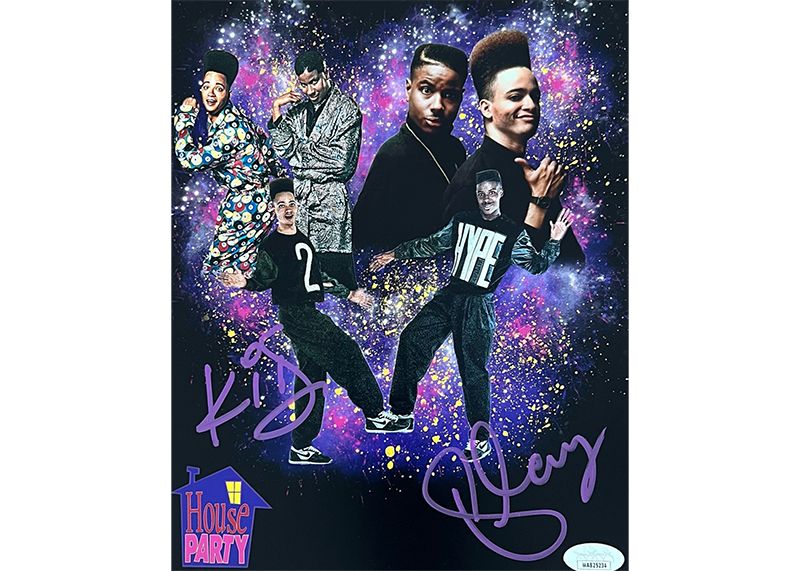 Christopher Reid (“Kid”) & Christopher Martin (“Play”) Signed 8x10 Photo JSA