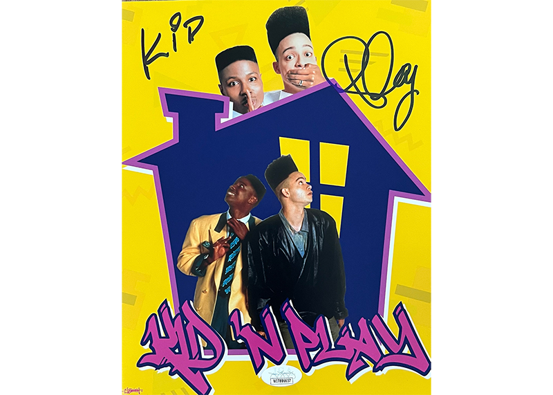 Christopher Reid (“Kid”) & Christopher Martin (“Play”) Signed 8x10 Photo JSA