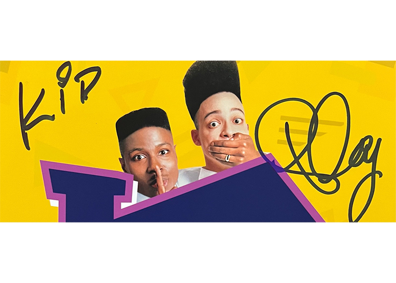 Christopher Reid (“Kid”) & Christopher Martin (“Play”) Signed 8x10 Photo JSA