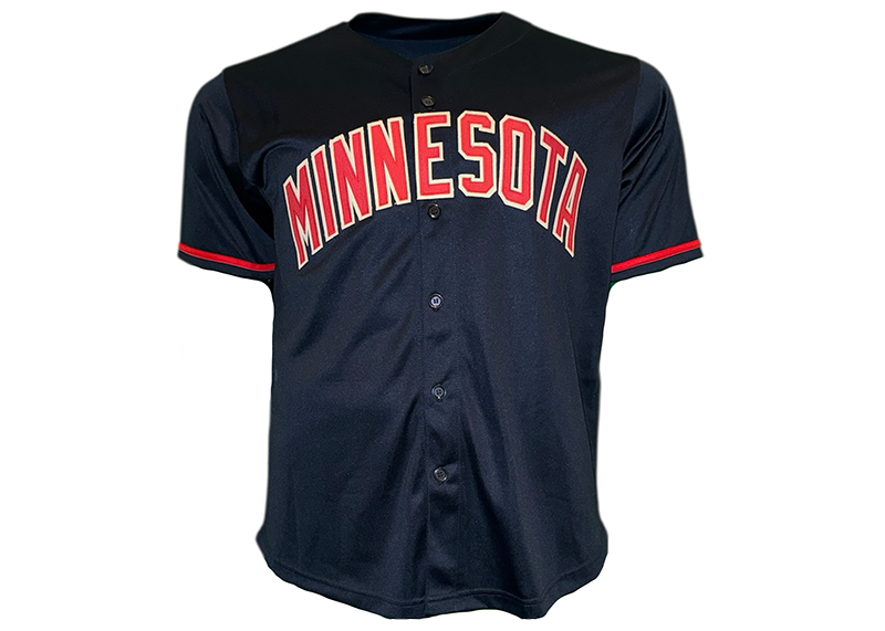Chuck Knoblauch Signed Minnesota Blue Baseball Jersey JSA