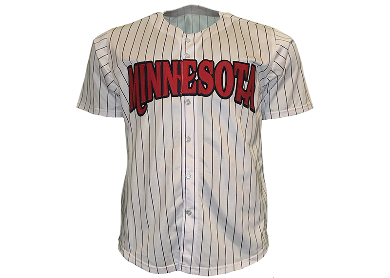 Chuck Knoblauch Signed Minnesota Pinstripe Baseball Jersey JSA