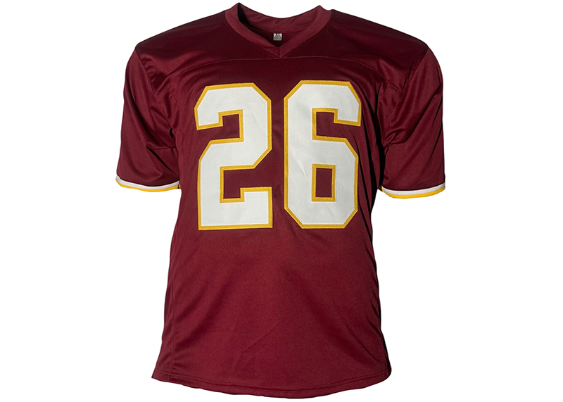 Clinton Portis Signed Washington Red Football Jersey JSA