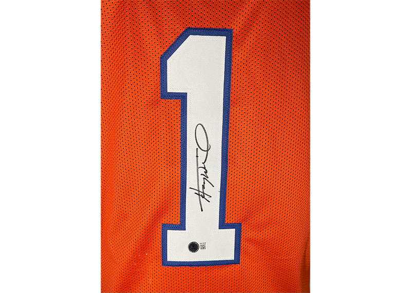Coach Klein Henry Winkler Autographed The Waterboy Orange Football Jersey Beckett