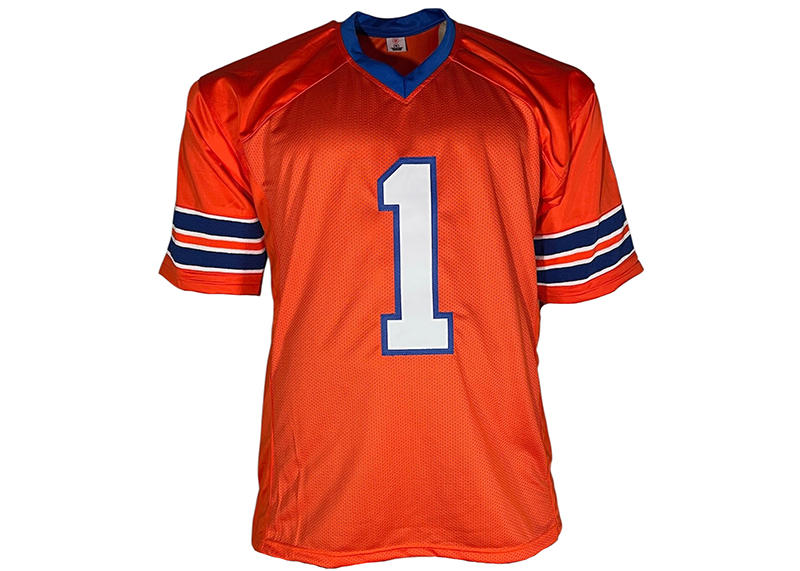 Coach Klein Henry Winkler Autographed The Waterboy Orange Football Jersey Beckett