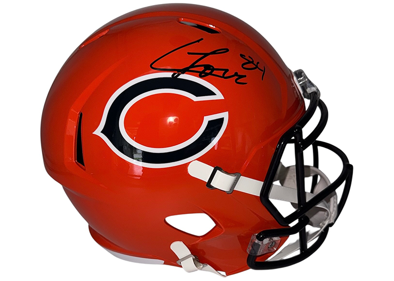Colston Loveland Autographed Chicago Bears Alternate Full Size Helmet JSA
