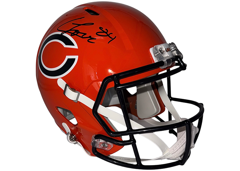 Colston Loveland Autographed Chicago Bears Alternate Full Size Helmet JSA