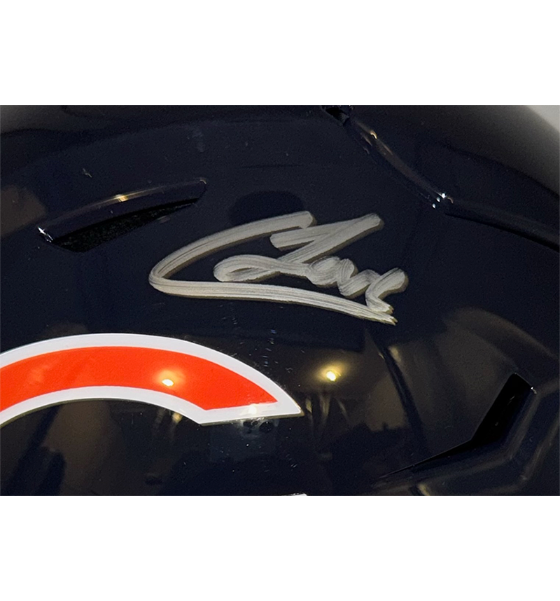 Colston Loveland Signed Chicago Bears Speed Midi Helmet PSA