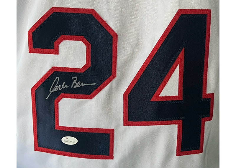 Corbin Bernsen Signed Baseball Jersey Major League The Movie Dorn JSA