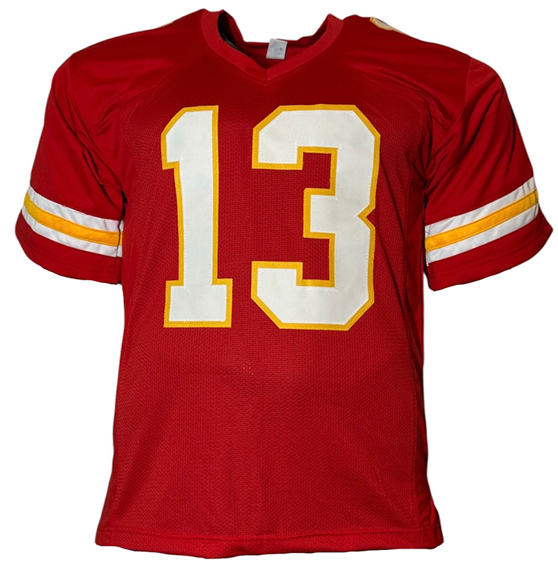 Cyrus Allen Signed Kansas City Red Football Jersey JSA