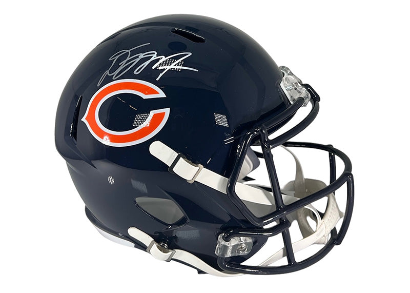 DJ Moore Chicago Bears Autographed Signed Speed Full Size Helmet JSA