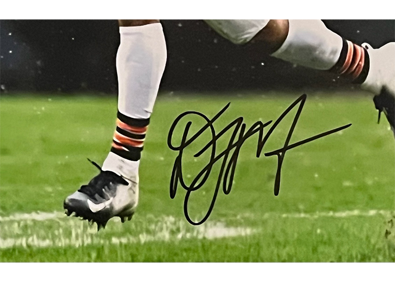 DJ Moore Signed Chicago Bears 16x20 Photo JSA