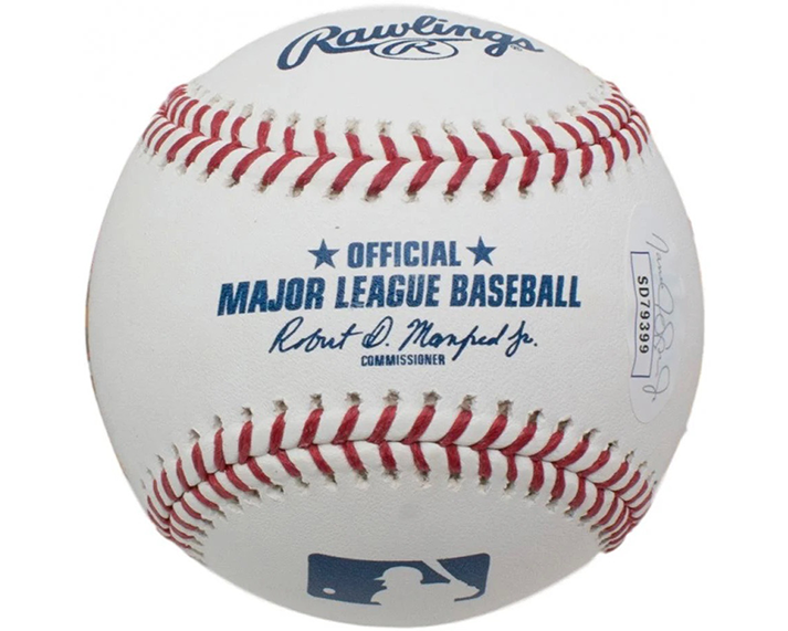 Dale Murphy Signed Official Major League Baseball (JSA) 82,83 NL MVP Insc