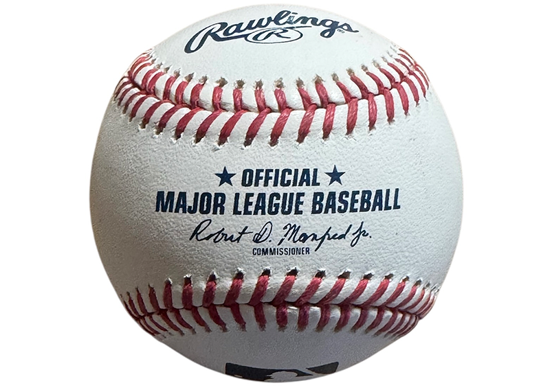 Dale Murphy Signed Rawlings Official MLB Baseball Beckett NL MVP 82, 83