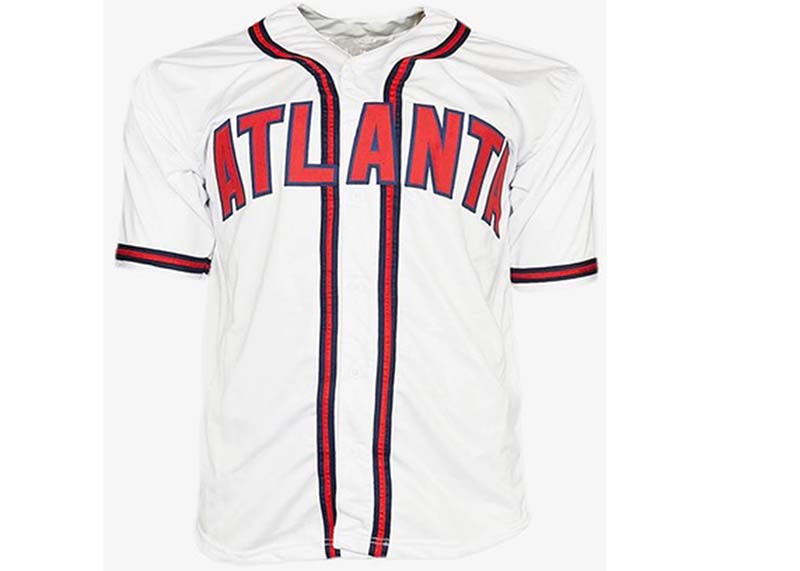 Dale Murphy Signed Atlanta NL MVP 82,83 Inscription White Baseball Jersey (Beckett)