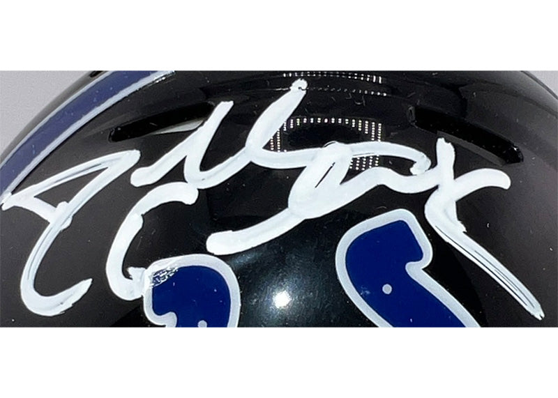 Dallas Clark Indianapolis Colts Signed Alternate Mini Helmet JSA