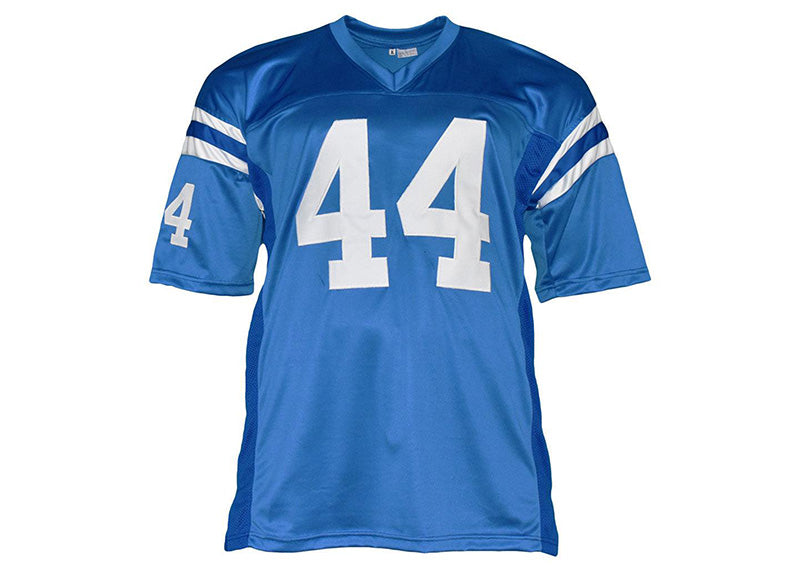 Dallas Clark Signed Indianapolis Blue Football Jersey Beckett
