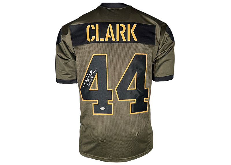 Dallas Clark Signed Indianapolis Salute to Service Football Jersey JSA