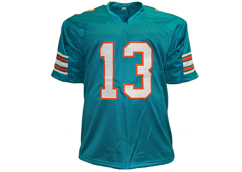 Dan Marino Autographed Miami Teal Football Jersey Beckett