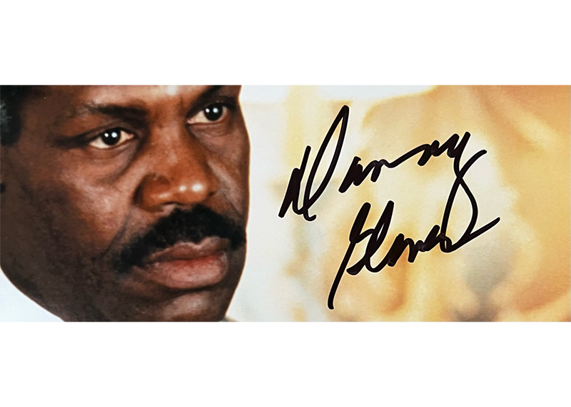 Danny Glover Signed Lethal Weapon 8x10 Photo PSA