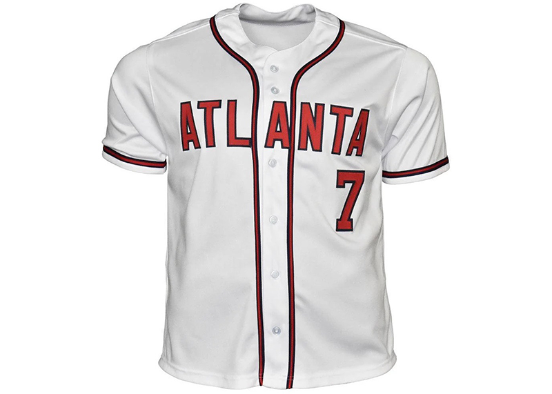 Dansby Swanson Signed Atlanta White Baseball Jersey PSA