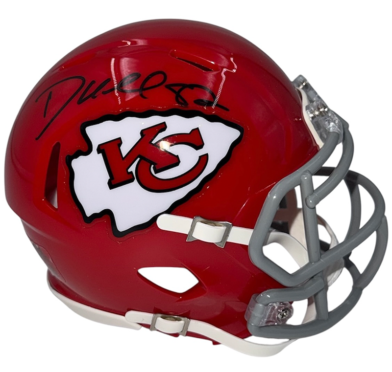 Dante Hall Signed Kansas City Chiefs TB Speed Mini Helmet JSA