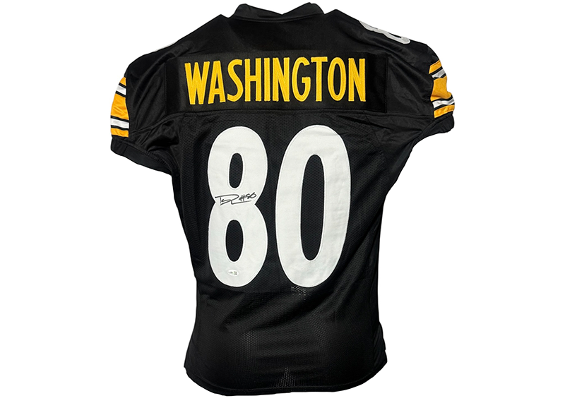 Darnell Washington Signed Black Pittsburgh Football Jersey JSA
