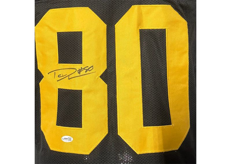 Darnell Washington Signed Black Pittsburgh Football Jersey JSA