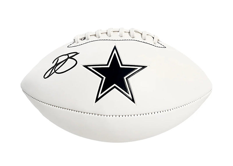 Daron Bland Signed Dallas Cowboys Official Team Logo Football Beckett