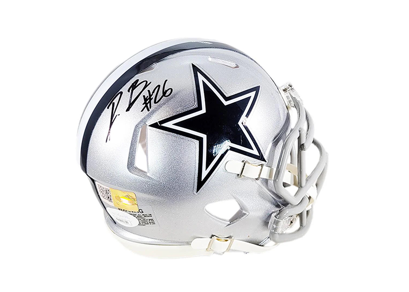 Daron Bland Signed Dallas Cowboys Speed Mini Football Helmet (JSA)