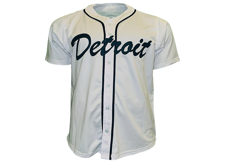 Darrell Evans Signed Detroit White Baseball Jersey JSA