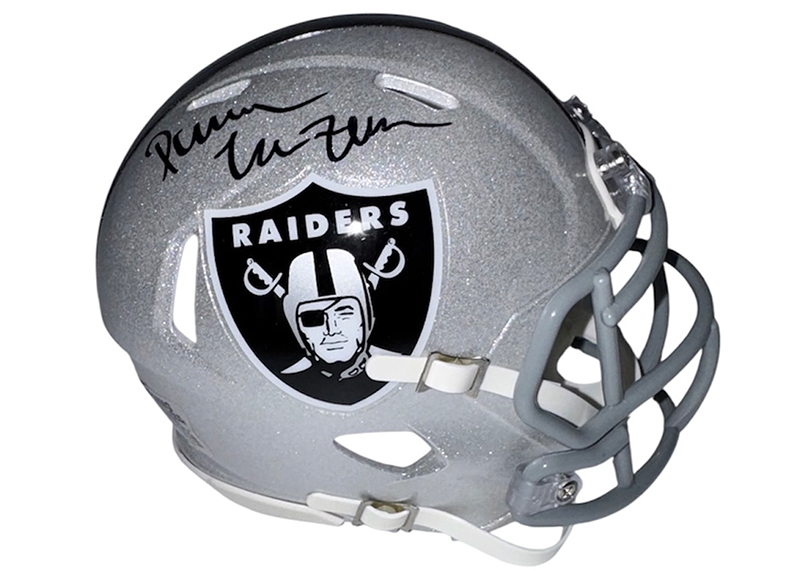 Darren McFadden Signed Oakland Raiders Speed Mini Helmet JSA