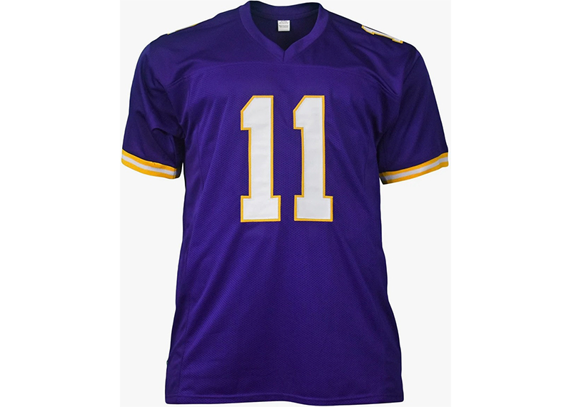 Daunte Culpepper Signed Minnesota Purple Football Jersey JSA