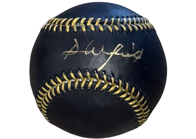 Dave Winfield Signed Black Official Major League Baseball JSA