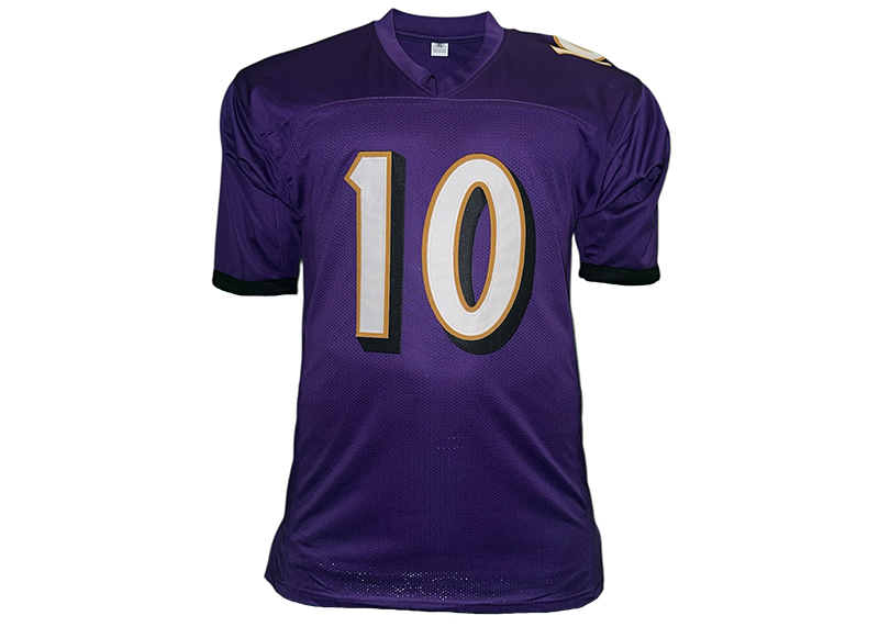 DeAndre Hopkins Signed Baltimore Purple Football Jersey JSA