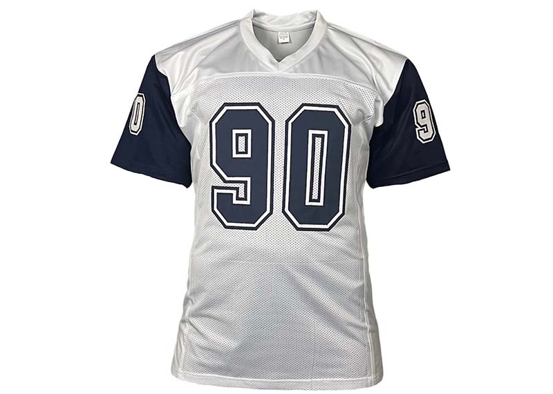 DeMarcus Lawrence Signed Custom Alternate Football Jersey JSA