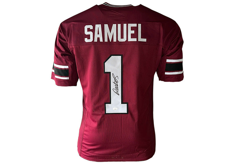 Deebo Samuel Signed College Maroon jersey JSA