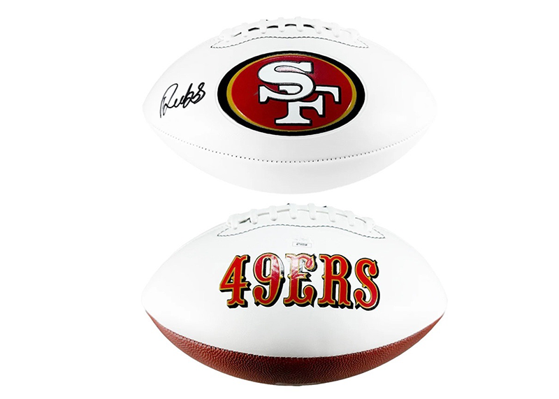 Deebo Samuel Signed San Francisco 49ers Logo Football (JSA)