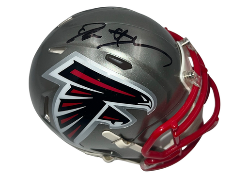 chrome alternate football helmets mini nfl falcons Deion Sanders Autographed Atlanta Flash Speed Helmet-Beck The Jersey Source At approximately 5.5 inches tall Atlanta Falcons Riddell Chrome Alternate