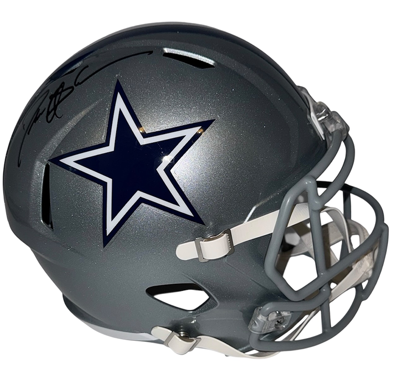 Deion Sanders Signed Dallas Cowboys Full Size Speed Helmet Beckett