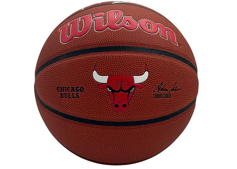 Dennis Rodman Signed Wilson Authentic Chicago Bulls NBA Basketball JSA