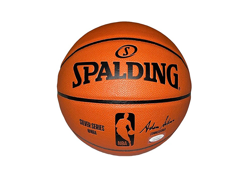 Shaquille O'Neal Signed Spalding NBA Silver Series Basketball Beckett